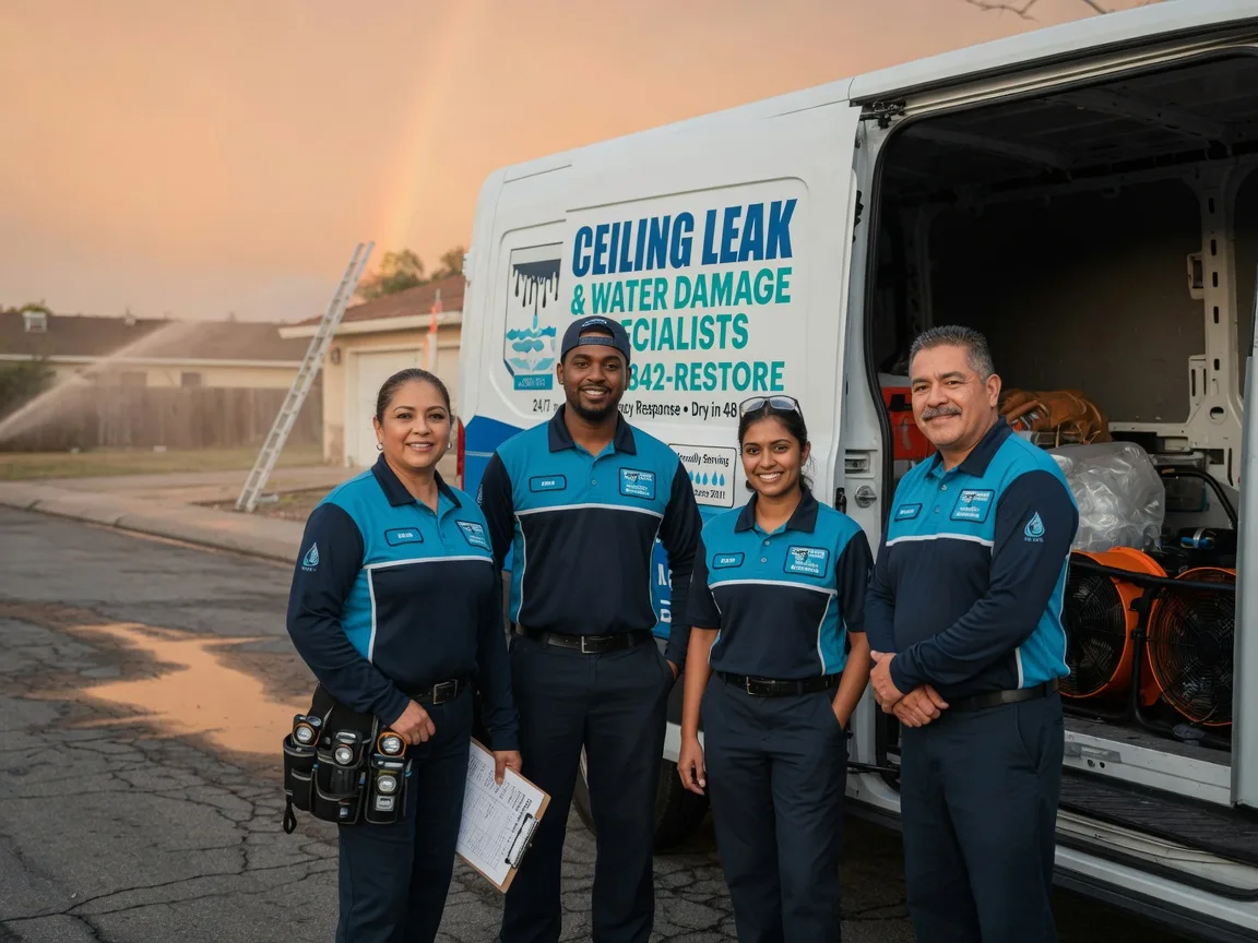 Ceiling Leak Cleanup company in Rancho Cucamonga, CA