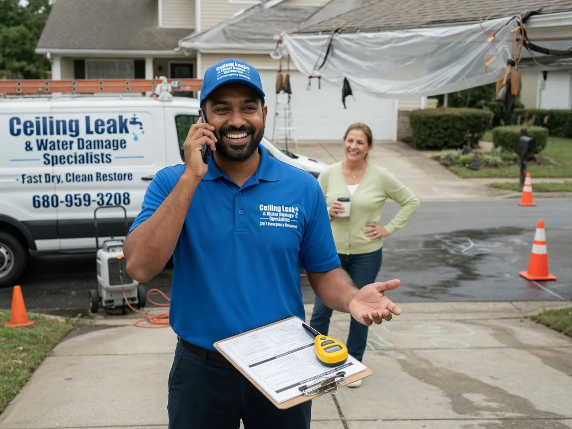 Ceiling Leak Cleanup Rancho Cucamonga, CA FAQs